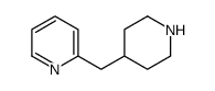 2-(哌啶-4-甲基)吡啶结构式