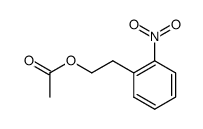 2-(2-nitrophenyl)ethyl acetate结构式