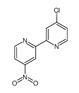 4-chloro-4'-nitro-2,2'-bipyridine结构式