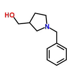1-Benzyl-3-hydroxymethylpyrrolidine结构式