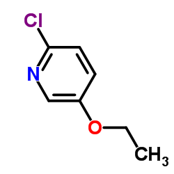 2-Chloro-5-ethoxypyridine Structure