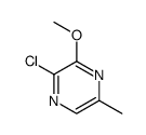 Pyrazine, 2-chloro-3-methoxy-5-methyl Structure