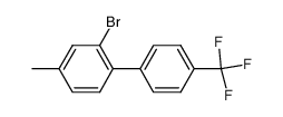 2-BROMO-4-METHYL-4'-TRIFLUOROMETHYL-BIPHENYL Structure