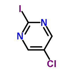 5-氯-2-碘嘧啶结构式