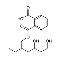 2-(2-ethyl-4,6-dihydroxyhexoxy)carbonylbenzoic acid Structure