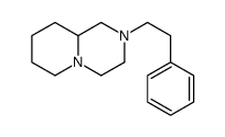 2-(2-phenylethyl)-1,3,4,6,7,8,9,9a-octahydropyrido[1,2-a]pyrazine结构式