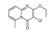 3-chloro-2-ethoxy-6-methylpyrido[1,2-a]pyrimidin-4-one结构式