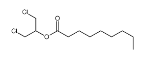 1,3-dichloropropan-2-yl nonanoate Structure