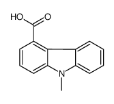 9-methylcarbazole-4-carboxylic acid Structure