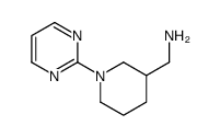 (1-(嘧啶-2-基)哌啶-3-基)甲胺结构式