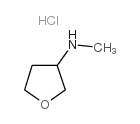 Methyl-(tetrahydro-furan-3-yl)-amine HCl Structure