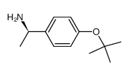 (AR)-43-(1,1-二甲基乙氧基)-A-甲基苯甲胺结构式