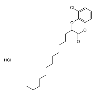 2-(2-Chlorophenoxy)tetradecanoic acid chloride结构式