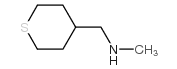 N-甲基(四氢硫代吡喃-4-基)甲基胺结构式