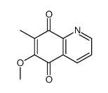 6-methoxy-7-methylquinoline-5,8-dione Structure