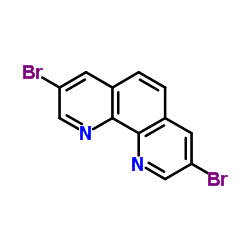 3,8-Dibromo-1,10-phenanthroline Structure