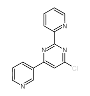 4-氯-6-吡啶-3-基-2-吡啶-2-基-嘧啶结构式