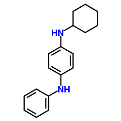 N-环己基-N'-苯基对苯二胺结构式