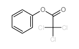 Acetic acid,2,2,2-trichloro-, phenyl ester Structure