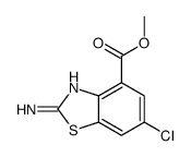 Methyl 2-amino-6-chlorobenzo[d]thiazole-4-carboxylate Structure