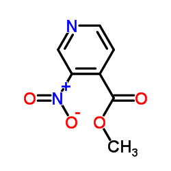 3-硝基异烟酸甲酯结构式