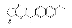 naproxen-NHS ester Structure