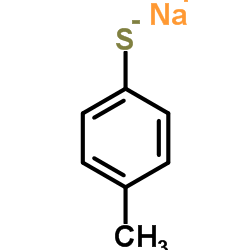 Sodium 4-methylbenzenethiolate Structure