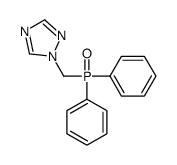 1-(diphenylphosphorylmethyl)-1,2,4-triazole Structure