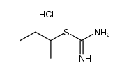 sec-butylisothiouronium chloride Structure