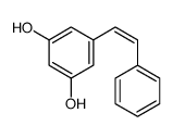 5-[(Z)-2-phenylethenyl]benzene-1,3-diol结构式