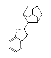 2-(adamantan-2-yl)benzo[d][1,3]dithiole结构式