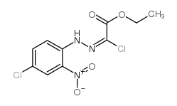 氯[2-(4-氯-2-硝基苯基)肼基]乙酸乙酯结构式