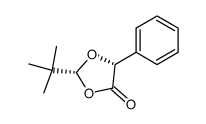 (2R,5R)-2-(tert-butyl)-5-phenyl-1,3-dioxolan-4-one结构式