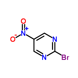 2-溴-5-硝基嘧啶结构式