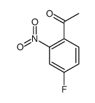 1-(4-氟-2-硝基苯基)乙-1-酮结构式