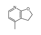 Furo[2,3-b]pyridine, 2,3-dihydro-4-methyl- (9CI) structure
