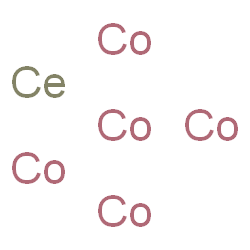 cerium, compound with cobalt (1:5) Structure