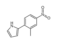 2-(2-methyl-4-nitrophenyl)-1H-pyrrole结构式