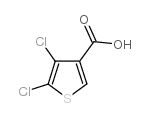 4,5-二氯-3-噻吩羧酸结构式