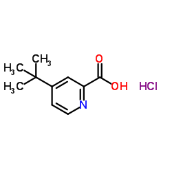 4-(tert-Butyl)picolinic acid hydrochloride structure