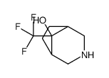 8-羟基-8-(三氟甲基)-3-氮杂双环[3.2.1]辛烷结构式