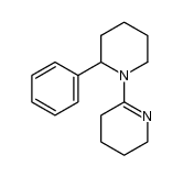 2-phenyl-1-(3,4,5,6-tetrahydropyridin-2-yl)piperidine Structure