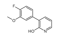 3-(4-fluoro-3-methoxyphenyl)-1H-pyridin-2-one Structure