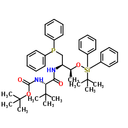 O-TBDPS-D-Thr-N-Boc-L-tert-Leu-二苯基膦图片