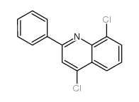 4,8-二氯-2-苯基喹啉结构式