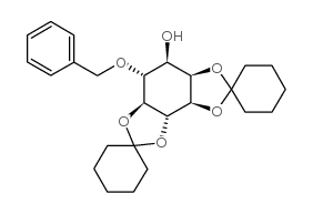 6-O-苄基-2,3：4,5-二-O-环己叉基-L-肌醇结构式