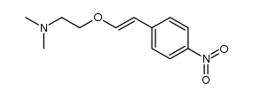 1-[2-[2-(dimethylamino)ethoxy]ethenyl]-4-nitrobenzene结构式