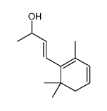 4-(2,6,6-trimethylcyclohexa-1,3-dien-1-yl)but-3-en-2-ol结构式