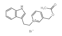 [1-[2-(1H-indol-3-yl)ethyl]pyridin-5-yl]methyl acetate Structure