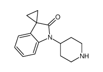 1-(哌啶-4-基)螺[环丙烷-1,3-吲哚啉]-2-酮结构式